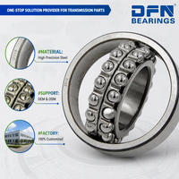 Roulement à billes à alignement automatique de haute précision DFN Brand 1200 1201 1202 1203 1204 1205 1206 1207 1208 1209 1210 1211 1212 2RS ZZ