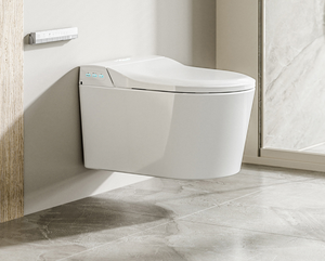 Nouvelle <span class=keywords><strong>toilette</strong></span> intelligente suspendue murale autonettoyante pour salle de bain WC moderne intelligent automatique avec <span class=keywords><strong>bidet</strong></span> intégré - Product Image 1