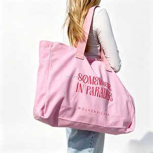 Bolsa de <span class=keywords><strong>Playa</strong></span> <span class=keywords><strong>XL</strong></span> Shopper, Elegante, con Estampado Digital a Rayas, de Lona, con Cierre de Cremallera, Asa para Llevar al Hombro, 48x35x12cm - Product Image 4