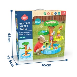 Samtoy Hot Selling Kinder Sommer Outdoor Big <span class=keywords><strong>Tree</strong></span> Mold <span class=keywords><strong>Sandbox</strong></span> Strand Sands pielzeug Wasserspiel tisch für Kinder - Product Image 5