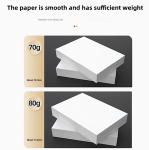 Papier d'imprimante A4 certifié 70GSM 75GSM 80GSM 100% Pâte de cellulose Itari Papier A4 pour photocopieuse 500 feuilles/rame 5 rames/boîte Papier de bureau pour imprimante - Product Image 4