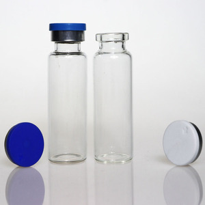 Chất lượng cao 3ml 5ml <span class=keywords><strong>10ml</strong></span> 20ml 30ml hổ phách rõ ràng y tế chai thủy tinh màu nâu lọ thủy tinh với cao su Stopper và nắp nhôm - Product Image 6