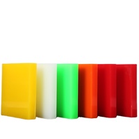 BINLI Vente en gros de feuilles de plastique acrylique PMMA colorées de 2,5 mm, 3 mm, 5 mm, 10 mm, 15 mm, 18 mm, découpées au laser sur mesure