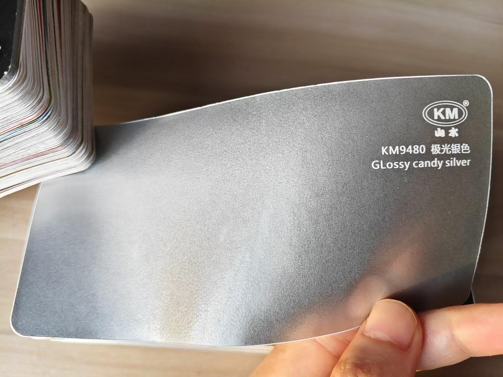 Glossy candy silver