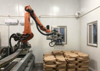 Machine d'emballage robotisée électrique robuste OEM/ODM pour l'emballage de films, plastiques et bois dans le traitement des sacs de matériaux de construction