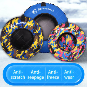 Tube à neige gonflable pliable de 90 cm avec logo personnalisé, fabrication OEM directe d'usine, revêtement en PVC de <span class=keywords><strong>bonne</strong></span> qualité et chambre à air en butyl - Product Image 2
