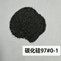 Carbure de silicium noir de haute qualité et au meilleur prix, 98,5 % SiC, 0-1 mm, 1-3 mm, pour usage industriel