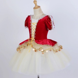 Chicas barato romántico <span class=keywords><strong>Ballet</strong></span> tutú danza entrenamiento <span class=keywords><strong>Ballet</strong></span> leotardos cómodo elástico gimnasia niños <span class=keywords><strong>Ballet</strong></span> danza trajes - Product Image 4