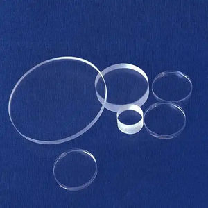 Oblea de Vidrio Óptico de Cuarzo Esmerilado Transparente de Alta Pureza, Cristal de Visión Cuadrado, Resistencia a Altas Temperaturas, Corte Personalizable - Product Image 5