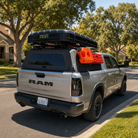 Capot de camionnette imperméable, léger, en acier, verrouillable, sans perçage, pour F150 GMC Hilux Dodge Ram 1500/2500 Rambox