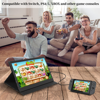 FHD 13,3 Zoll IPS Touch tragbarer Gaming-Monitor 1080P Laptop/PC-Verlängerung display für Telefonsc halter PS4/5 XBOX