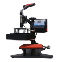 Presse à Chaud Semi-Automatique Numérique ZhengFei pour T-shirts, Imprimante Sérigraphique 12x15 Pouces, Imprimante d'Étiquettes Multifonction 220V/110V