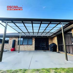 Auvent d'entrée extérieur en aluminium pour maison, cour d'entrée, parking, étanche, résistant aux UV, pergola, <span class=keywords><strong>véranda</strong></span>, auvent - Product Image 2