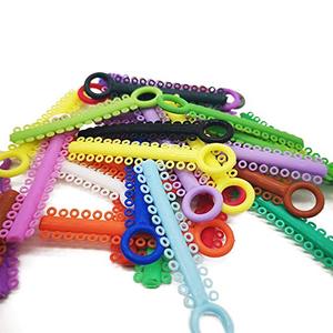 Karet Gigi Yahong, Kawat Gigi Ortodontik, Elastis, Warna-warni, Pengikat Kawat Gigi - Product Image 1