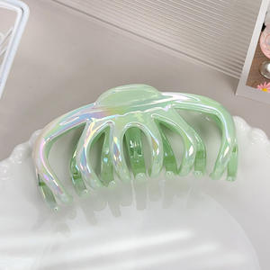 LRTOU Vente en gros d'accessoires de <span class=keywords><strong>cheveux</strong></span> pour femmes à la mode Pinces à <span class=keywords><strong>cheveux</strong></span> dégradées haut de gamme Griffe de <span class=keywords><strong>cheveux</strong></span> en plastique pour filles - Product Image 3