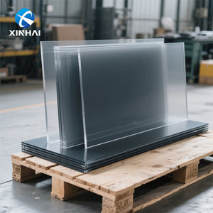 Hoja de acrílico translúcida oscura ahumada fundida gruesa de 4 pies x 10 pies de 1/8 pulgadas de tamaño personalizado para decoración de jardín - Product Image 2