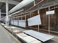 Nouvelle technologie 2026 : Plateaux de table carrés en MDF résistant aux rayures, thermolaqués, pour mobilier de bureau et salles de réunion