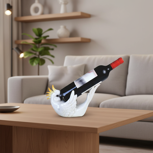 Originalité résine artisanat Animal oiseau porte-<span class=keywords><strong>bouteille</strong></span> de <span class=keywords><strong>vin</strong></span> Statue décoration de la maison décor de fête aigle perroquet Figurine <span class=keywords><strong>repose</strong></span>-<span class=keywords><strong>vin</strong></span> - Product Image 3