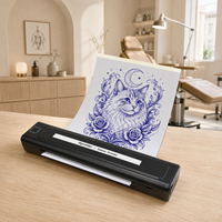 Imprimante à tatouages sans fil compacte A4 Xprinter K82, dernière version, pour studio à domicile et artistes mobiles