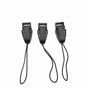 Hebilla de plástico para bolsos, duradera, negra, tamaño pequeño - Product Image 2