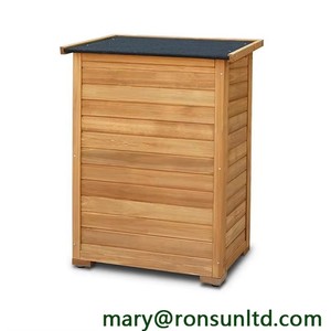 Organizzatore di Attrezzi <span class=keywords><strong>in</strong></span> <span class=keywords><strong>Legno</strong></span> Impermeabile con Doppia Porta a Persiana, Casetta da Giardino <span class=keywords><strong>per</strong></span> Stoccaggio Esterno a 2 Livelli - Product Image 5