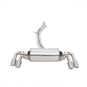 Sistema de Escape con Válvula de Acero Inoxidable 304 Pulido Espejo de 1.5mm de Espesor para <span class=keywords><strong>Audi</strong></span> Q8 3.0T, Personalización de Fábrica, 1 Año de Garantía - Product Image 1