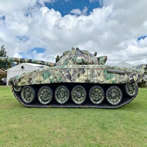 Réplica de Tanque Inflable de Camuflaje, Globo Impermeable para Publicidad y Exhibición, Mascota Inflable de Material Oxford/PVC - Product Image 5