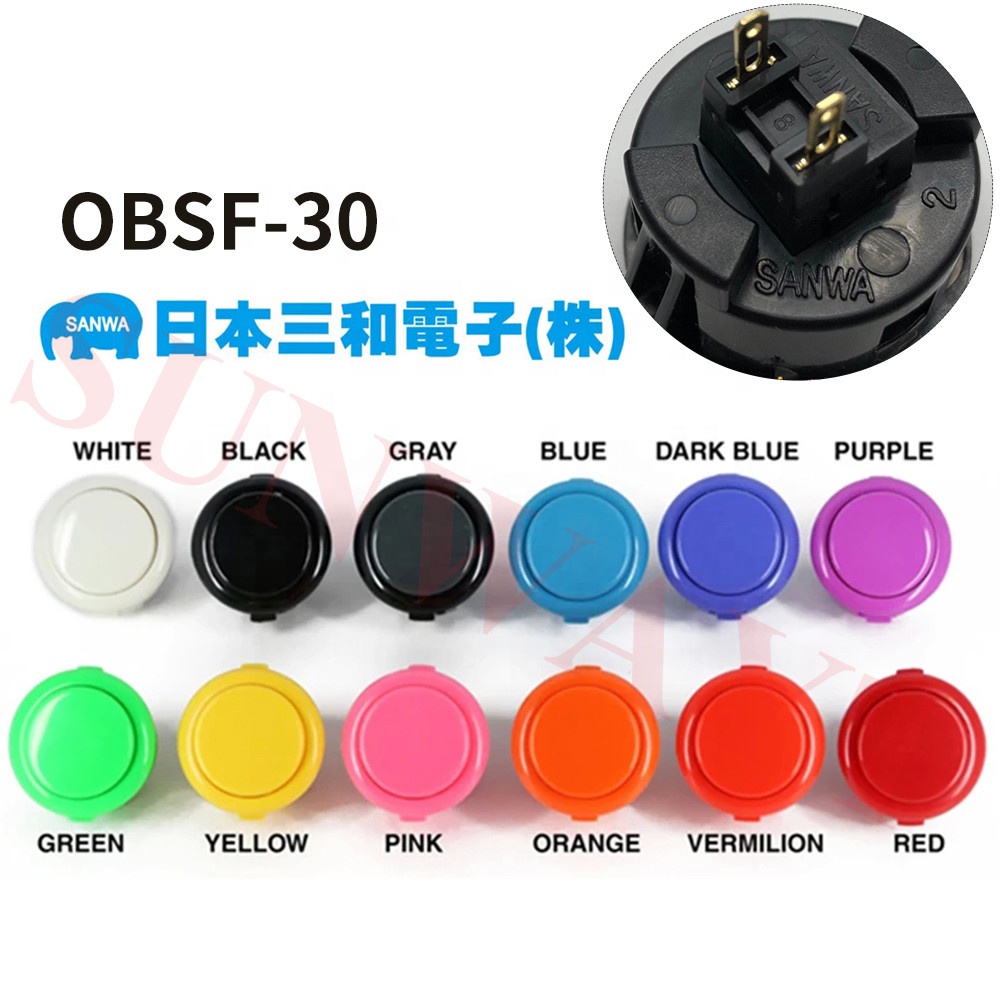 Japan Original Sanwa JLF-TP-8YT Joystick for 2player Arcade