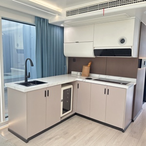 Prefab di động viên nang phòng khách sạn biệt thự nhỏ không gian hiện đại viên nang container nhà tiền chế nhà với đồ nội thất nhà bếp - Product Image 2