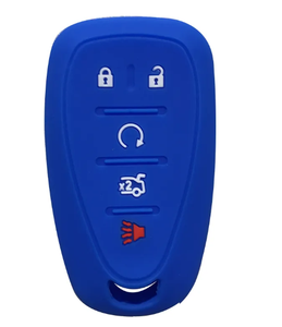 Crh xe từ xa Key Fob 5 nút Silicone Bìa trường hợp phù hợp cho Chevrolet Volt Chevy Camaro Cruze Malibu 2017 Key Fob Silicone rubb - Product Image 4