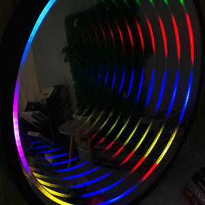 Letrero LED Personalizado con Espejo Infinito |   Letra 3D Brillante de ABS |   Cartel Luminoso Portátil RGB Multicolor Resistente al Agua para Decoración de Bares/Comercios - Product Image 2
