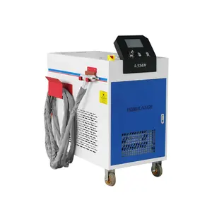 Machine de nettoyage Laser portative de Fiber d'impulsion de 100W 200W 500W pour enlever la peinture et la rouille