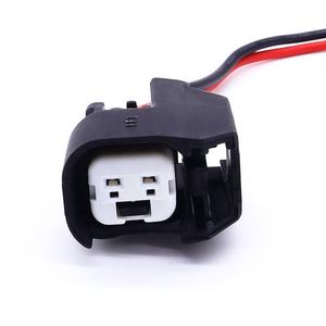 ตัวผู้ตัวเมีย2ขาใหม่หัวฉีดเชื้อเพลิงอะแดปเตอร์เชื่อมต่อ EV1กับ EV6สายไฟ18AWG BC-015 15ซม. - Product Image 3