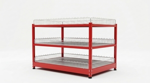 Exhibidores Metálicos Modernos con Recubrimiento en Polvo, Estantes Promocionales, Exhibidores para Supermercados en Vietnam, Exhibidores Independientes de Varios Tipos - Product Image 4