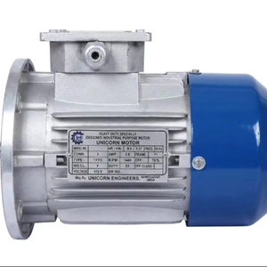 Motor de inducción trifásico de 0.5 hp, 2880 rpm, 2 polos, compacto y de alta velocidad, montado en brida, para bombas industriales y maquinaria. - Product Image 1