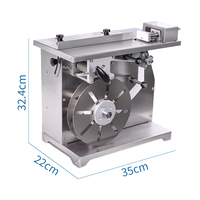 Étiqueteuse de coin de bureau DMX semi-automatique boîte carton coin autocollant applicateur d'étiquettes coin scellage étiqueteuse