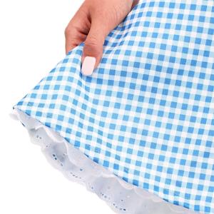 Vestido <span class=keywords><strong>de</strong></span> Dorothy con Lazos para <span class=keywords><strong>el</strong></span> Cabello, Conjunto <span class=keywords><strong>de</strong></span> Disfraz <span class=keywords><strong>de</strong></span> <span class=keywords><strong>El</strong></span> <span class=keywords><strong>Mago</strong></span> <span class=keywords><strong>de</strong></span> <span class=keywords><strong>Oz</strong></span>, Disfraz <span class=keywords><strong>de</strong></span> Fiesta <span class=keywords><strong>de</strong></span> Cosplay, Vestido <span class=keywords><strong>de</strong></span> Cosplay <span class=keywords><strong>de</strong></span> Lujo con Estampado Escocés para Halloween - Product Image 6