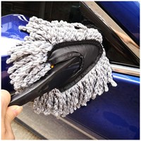 Microfibre douce voiture tableau de bord plumeau brosse voiture nettoyage maison cuisine ordinateur nettoyage dépoussiérage outil