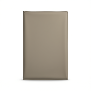 Sábana Ajustable 100% Algodón Color Taupe, Individual Francés 90x190cm - Product Image 3