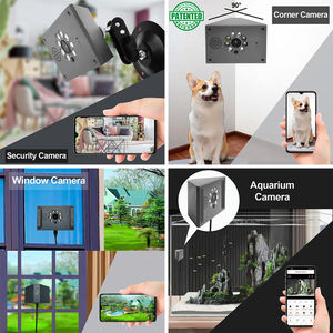 Caméra de sécurité intelligente Tuya sans fil 4MP 6MP Mini CMOS, pour fenêtre, aquarium, surveillance multi-usage WiFi, vision nocturne, pour coins - Product Image 3