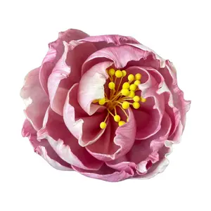 Groothandel Diffuser Boeket Roze Pioen Geurende Gekleurde Sola Bloemen Met Touw