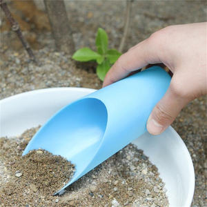 Pelles à terre en plastique durables et réutilisables, outils de jardinage colorés, seau à repiquer, pelle de jardin semi-conique - Product Image 5