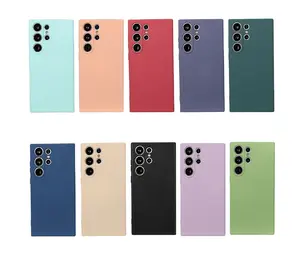 Luxury Original high quality shockproof soft mobile phone case for samsung s24 23 22 Ultra