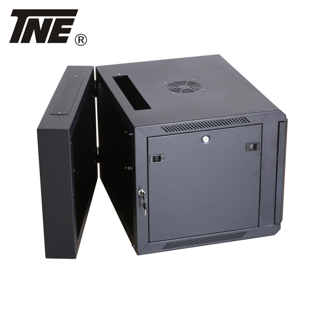 Double Section Wall Server Rack with Swing Out Door Good Strong Structure
