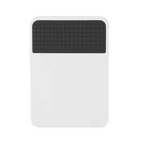 Clip magnétique promotionnel personnalisé en plastique, clip carré pour documents et billets, aimants de réfrigérateur avec porte-stylo