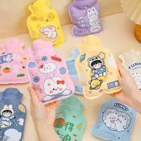 Vente chaude bébé en hiver mignon chaud Kawaii mignon dessin animé en peluche sac d'eau chaude bouteille