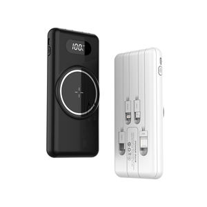 Cargador inalámbrico magnético, batería portátil de carga rápida de 1000mAh y 20W PD QC 3,0, 15W - Product Image 4