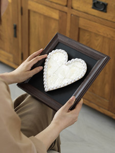 Peinture décorative en forme <span class=keywords><strong>de</strong></span> coquille pour salle à manger, chambre d'hôtes, table <span class=keywords><strong>de</strong></span> présentation <span class=keywords><strong>de</strong></span> coquillages et ornements <span class=keywords><strong>de</strong></span> bureau <span class=keywords><strong>de</strong></span> style antique - Product Image 4