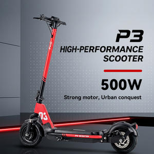 Trottinette électrique haut de gamme 500W avec batterie lithium 48V 15AH et double suspension pour adolescents - Product Image 3