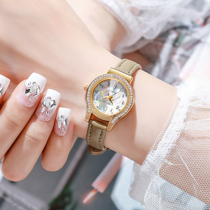 Women Quartz Watch Easy to Read Arabic <strong>Numerals</strong> Simple Small Dial Leather Strap Lady Delicate Reloj <strong>De</strong> Mujer Montre Femme - Product Image 4